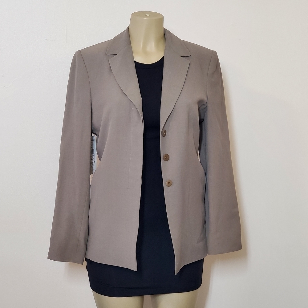 VTG Georgiou Studio Blazer Jacket Wool Blend 6 Business Career Professional